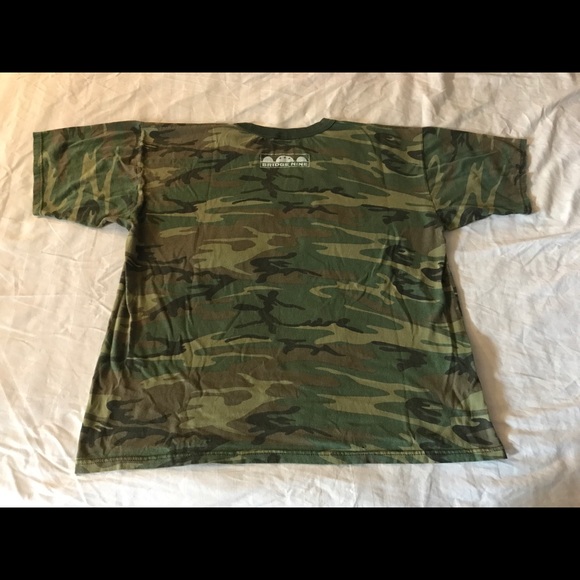 Death Before Dishonor Band shirt hardcore Camo - Picture 2 of 4